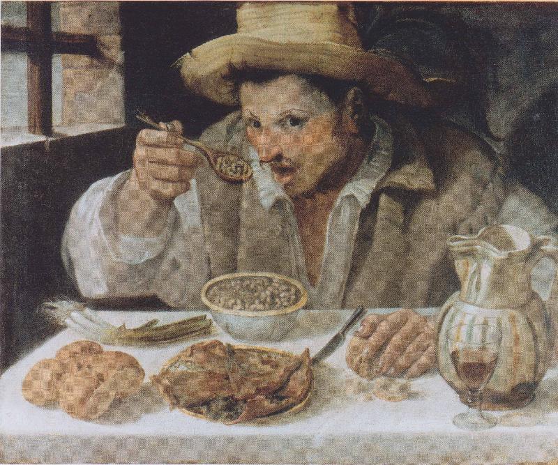 Annibale Carracci Der Bohnenesser oil painting image